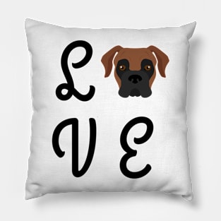 Boxer Love Pillow