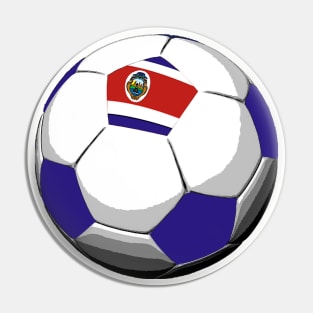 Costa Rica Soccer Pin