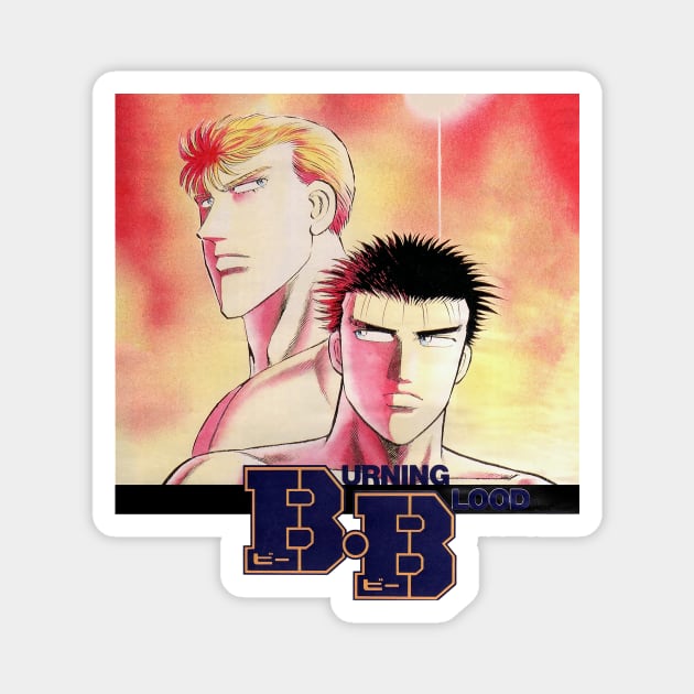 『B・B』ビービー Burning Blood OVA Poster Magnet by MiamiCannibal