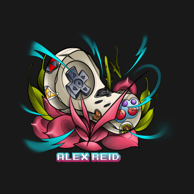 Rose/Game controller by Alexreid