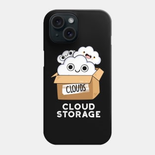 Cloud Storage Cute Weather Technology Pun Phone Case