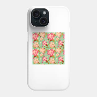 Tropical  Flowers Hibiscus Phone Case