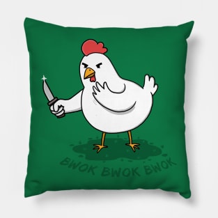 Don't Be A Chicken Pillow