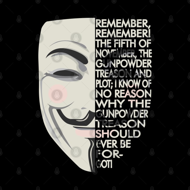 V for Vendetta Typography by Grayson888