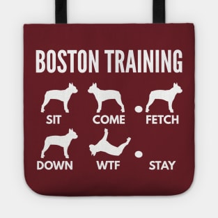 Boston Training Boston Terrier Tricks Tote