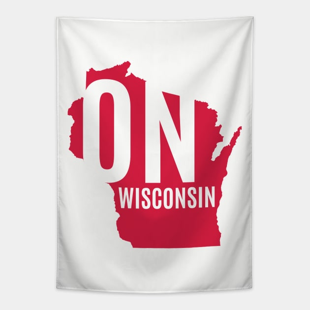 On Wisconsin Tapestry by juniperandspruce