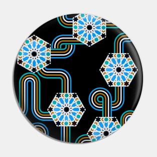 Mozaic Maze - Hexa Flora Pin