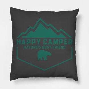 Happy Camper: Nature's Best Friend Pillow