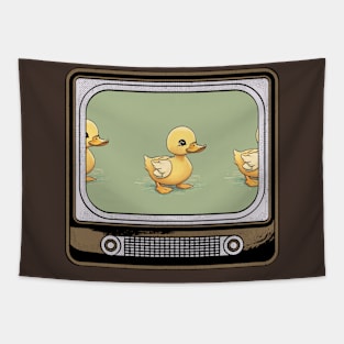 little ducks in tv Tapestry