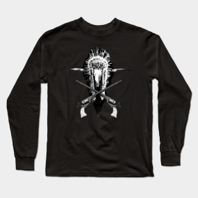 Skull And Bones Long Sleeve T Shirts Teepublic
