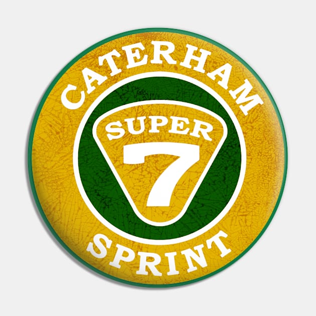 Caterham Super Sprint Pin by Midcenturydave