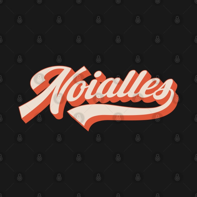 Marseille Noailles - Marseille Noailles Schriftzug - Noailles Logo by Boogosh