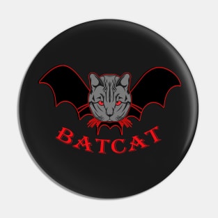 Funny Cat, Halloween, BATCAT, Trending 2018 Gift, Graphic Design Pin
