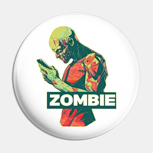 Phone zombie Pin