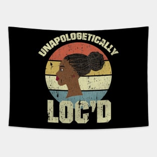 Unapologetically Loc'd Locs Vintage Tapestry