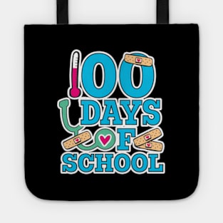 Hap100th Day Of School For Nurses Tote