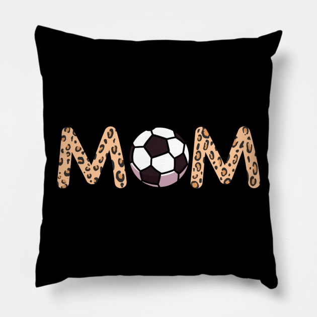 Soccer Mom Leopard Pillow by TheMaskedTooner