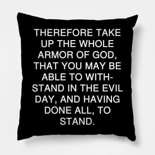 Ephesians 6:13 NKJV Pillow