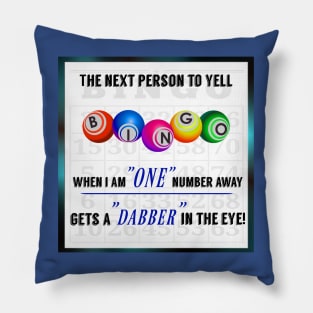 Bingo Eye Dab Mug,coffee mug,t-shirt,sticker,tote,bag,apparel,magnet,pin,hoodie,pillow Pillow