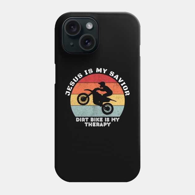 Vintage Dirt Bike Phone Case by WiSki Play