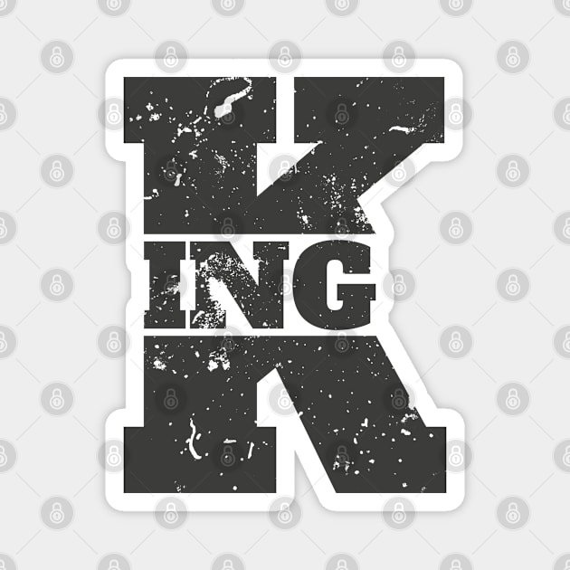 KING | King Design for Couples Matching Magnet by Keetano