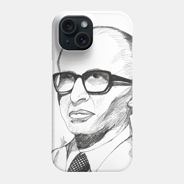 Menachem Begin Phone Case by Aviva Bubis