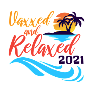 I’m Vaccinated, Summer Vaccine Vaccination 2021 Relaxed T-Shirt