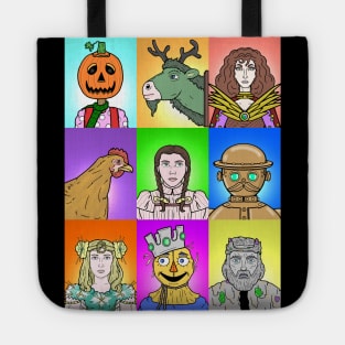 "Return To Oz" portraits collage Tote