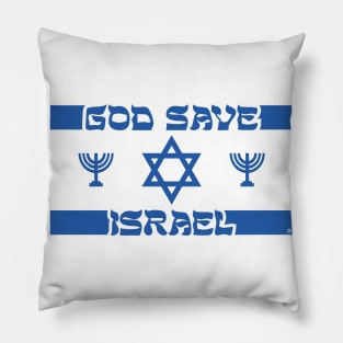 God Save Israel Pillow