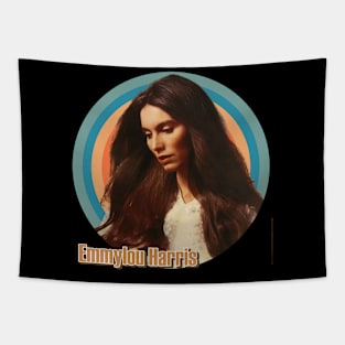 Emmylou Harris Retro Vintage Tapestry