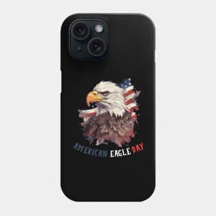 american eagle, 1776, 4th of july Phone Case