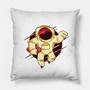 Astronaut Football Pillow