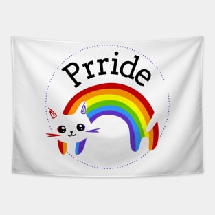 Pride meow Tapestry