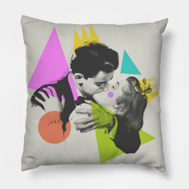 The Kiss Pillow by ZekeTuckerDesign