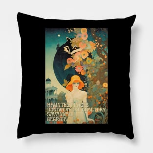 Haunted Places Savannah Georgia Ghosts Pillow