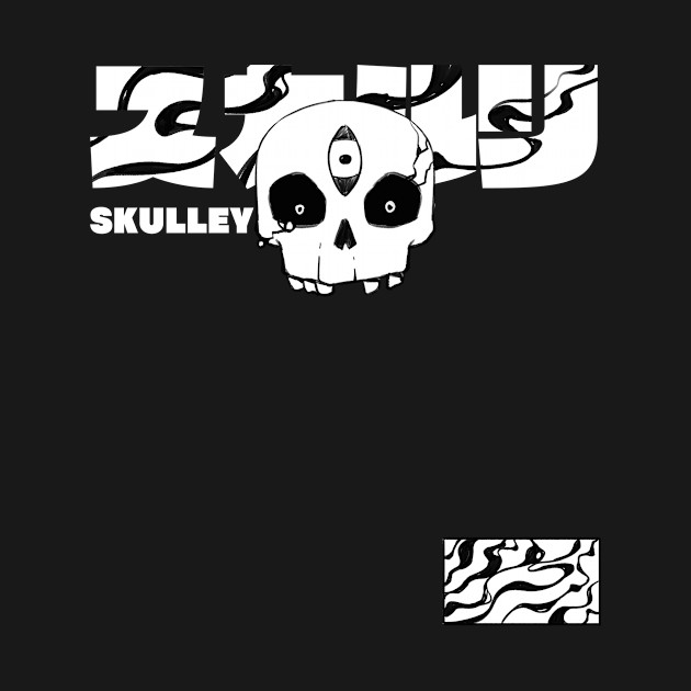 Skulley "skull-eye" kanji by Moodigfx