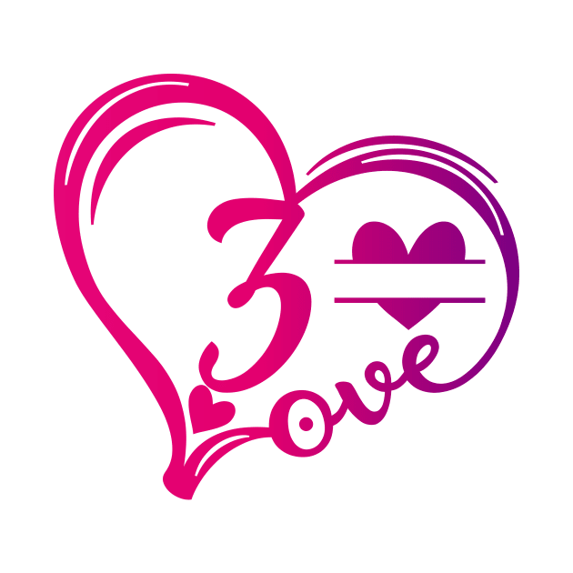 letter z monogram in the shape of love by Candy Store