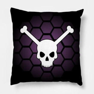 MST3K - Skeleton Crew Logo (Hex Design) Pillow