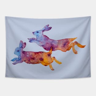 Celestial Rabbits Tapestry