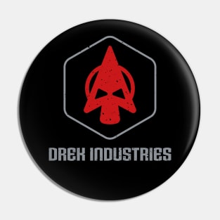 Drek Industries logo Pin