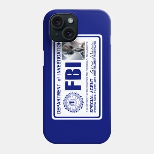 Alien FBI Credentials Phone Case