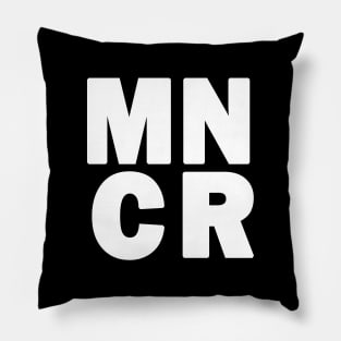 BTS MONOCHROME , front printed (Dark material) Pillow