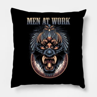 WORK AT THE MEN BAND Pillow