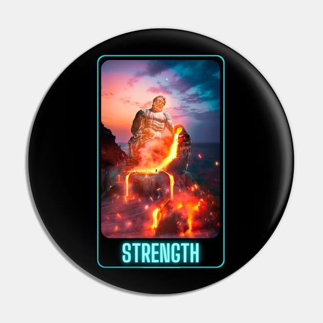 Strength Pin by Gwraggedann