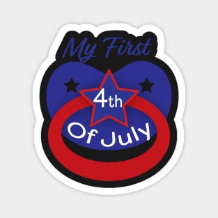 My first 4th of July Magnet