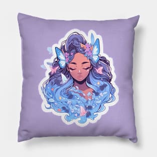 Goddess of butterflies Pillow