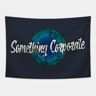 Vintage Something Corporate Tapestry