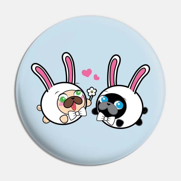 Poopy & Doopy - Easter Pin by Poopy_And_Doopy