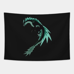 Magic Blue Dragon Tapestry