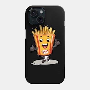 kawaii french fries T-Shirt cute potatofood funny Phone Case